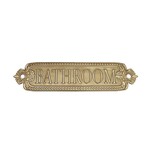 Bathroom Sign