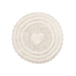 Accents De Ville Tufted Cotton Round Bathmat