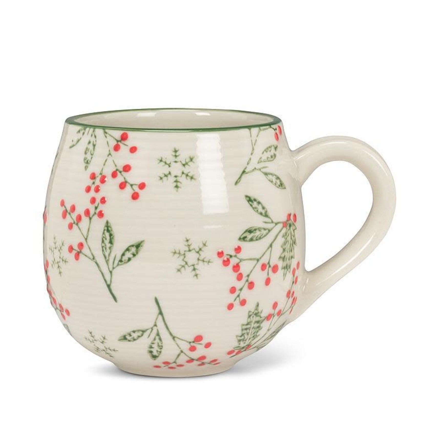 A - Allover Holly Ball Mug - 16oz.
