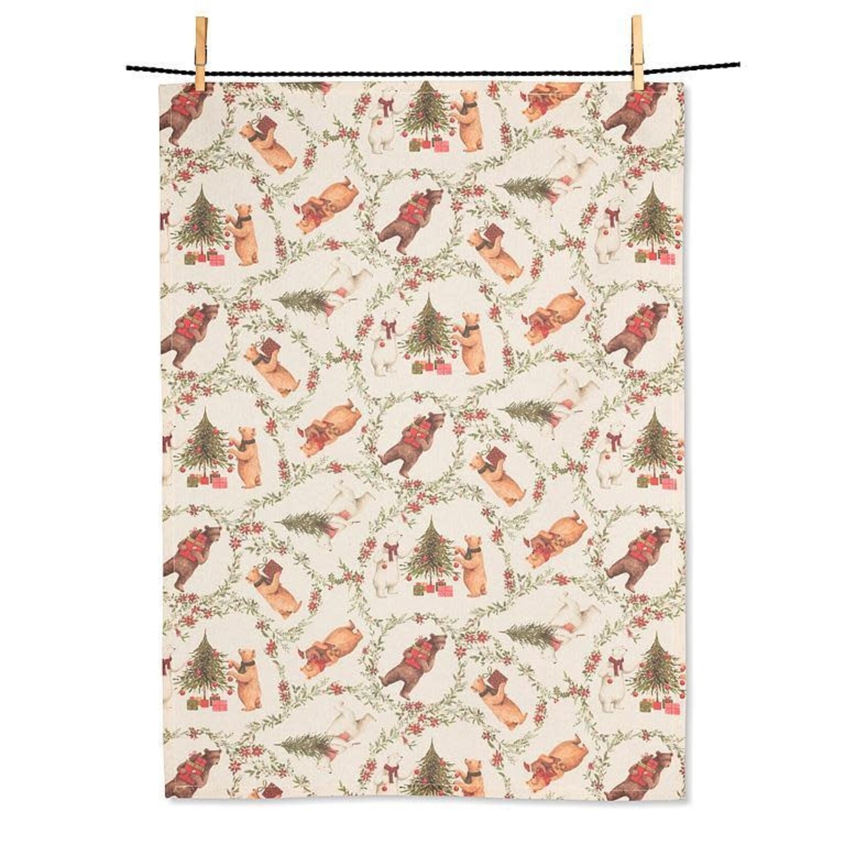A - Gentlemen Bears Kitchen Towel