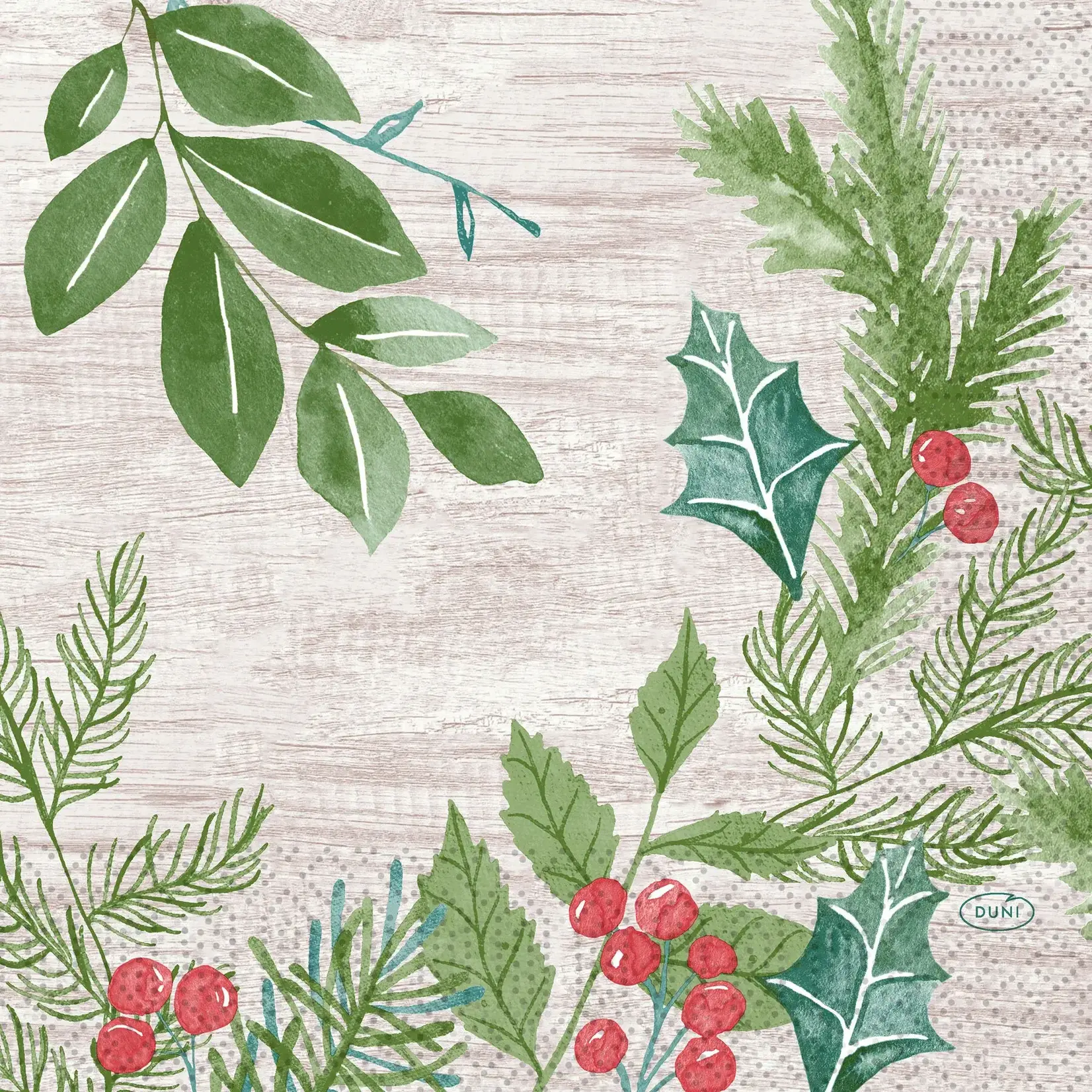 Winter Greenery - Duni Luncheon Napkin