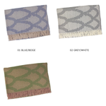 Klippan Bosquet 60% 40% Merino Wool Grey/White