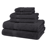 Cuddle Down Charcoal Portofino Hand Towel