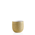 Torre & Tagus Brava Gold Spun Vase Small