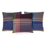 Wallace Sewell W&S Calvert Blue / Navy Lambswool Cushion Cover 18x18