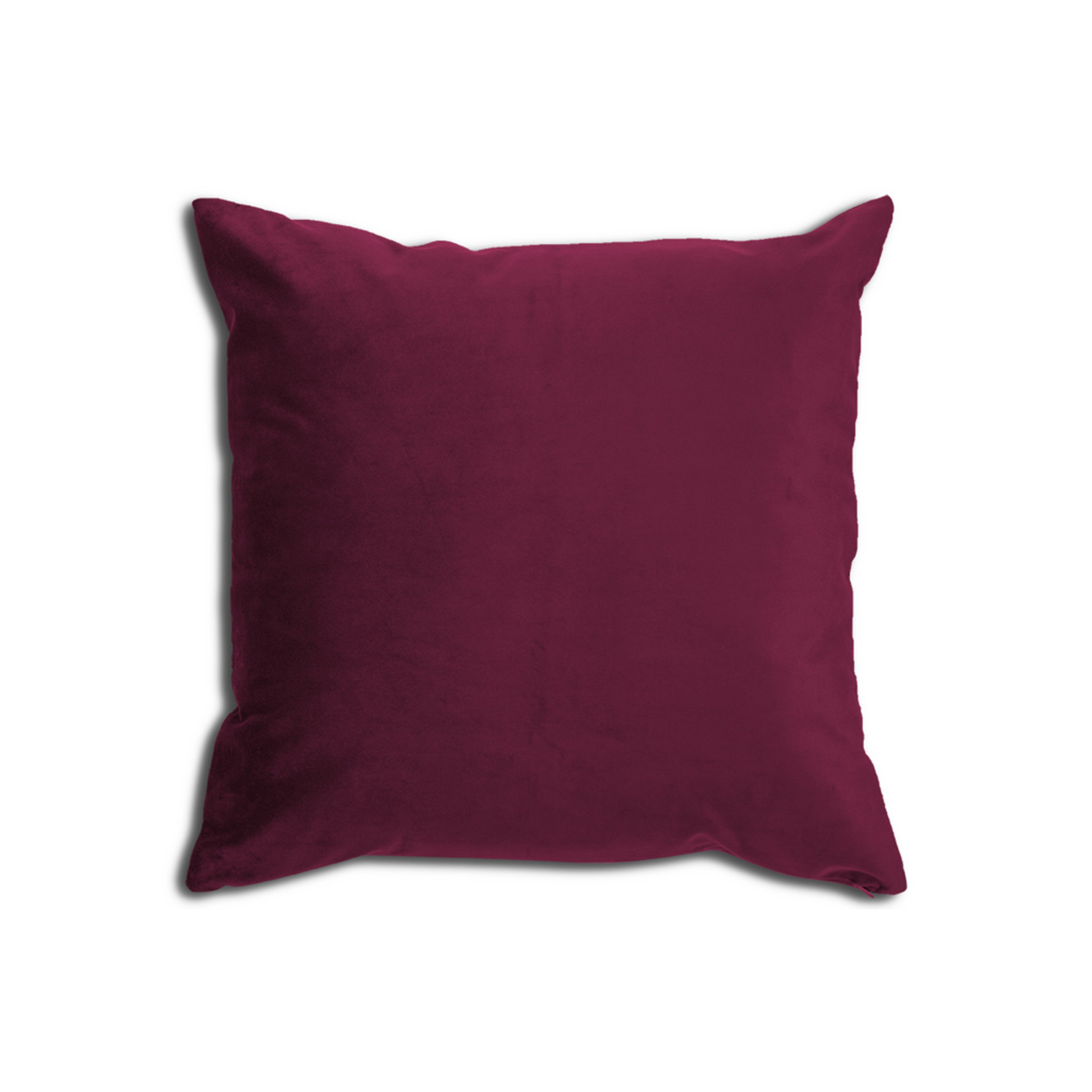 Alamode Merlot Velvet Cushion Cover 24 X 24