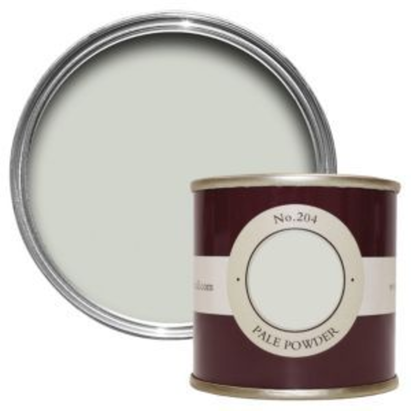 Farrow and Ball 100ml Sample Pot Pale Powder No. 204