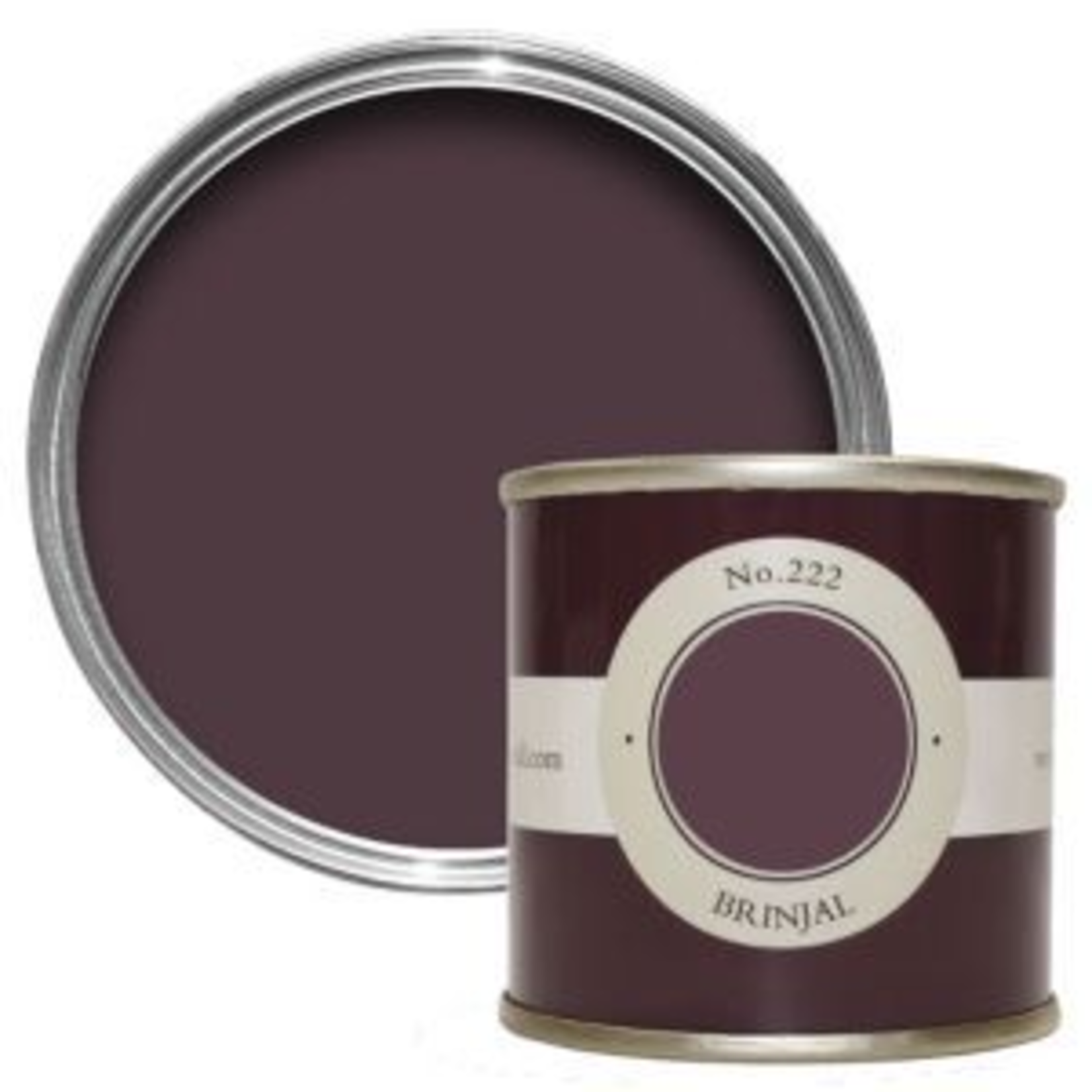 Farrow and Ball 100ml Sample Pot Brinjal No. 222