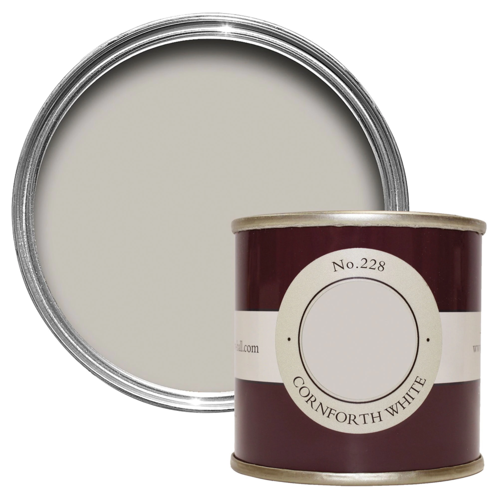Farrow and Ball 100ml Sample Pot Cornforth White No. 228