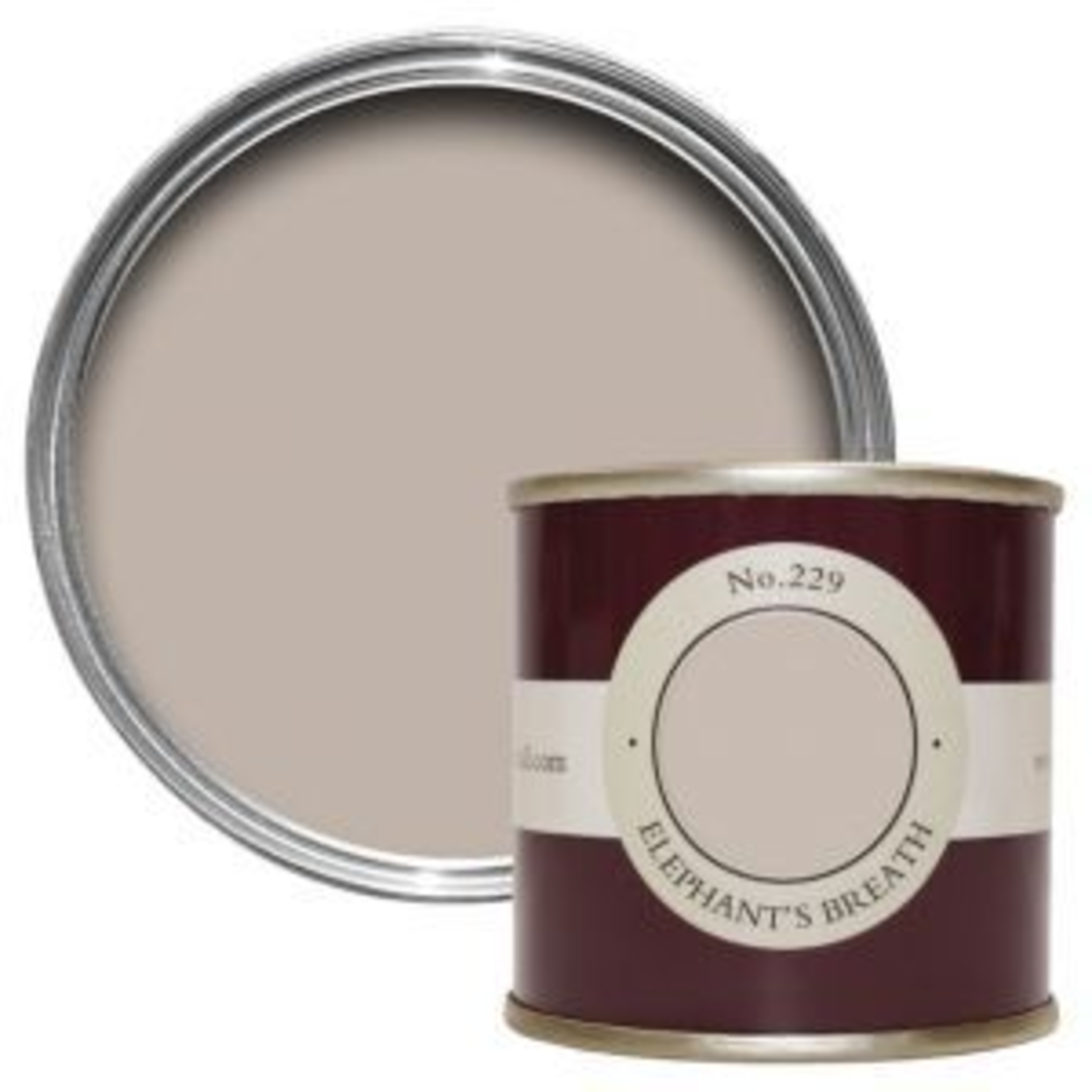 Farrow and Ball 100ml Sample Pot Elephant's Breath No. 229