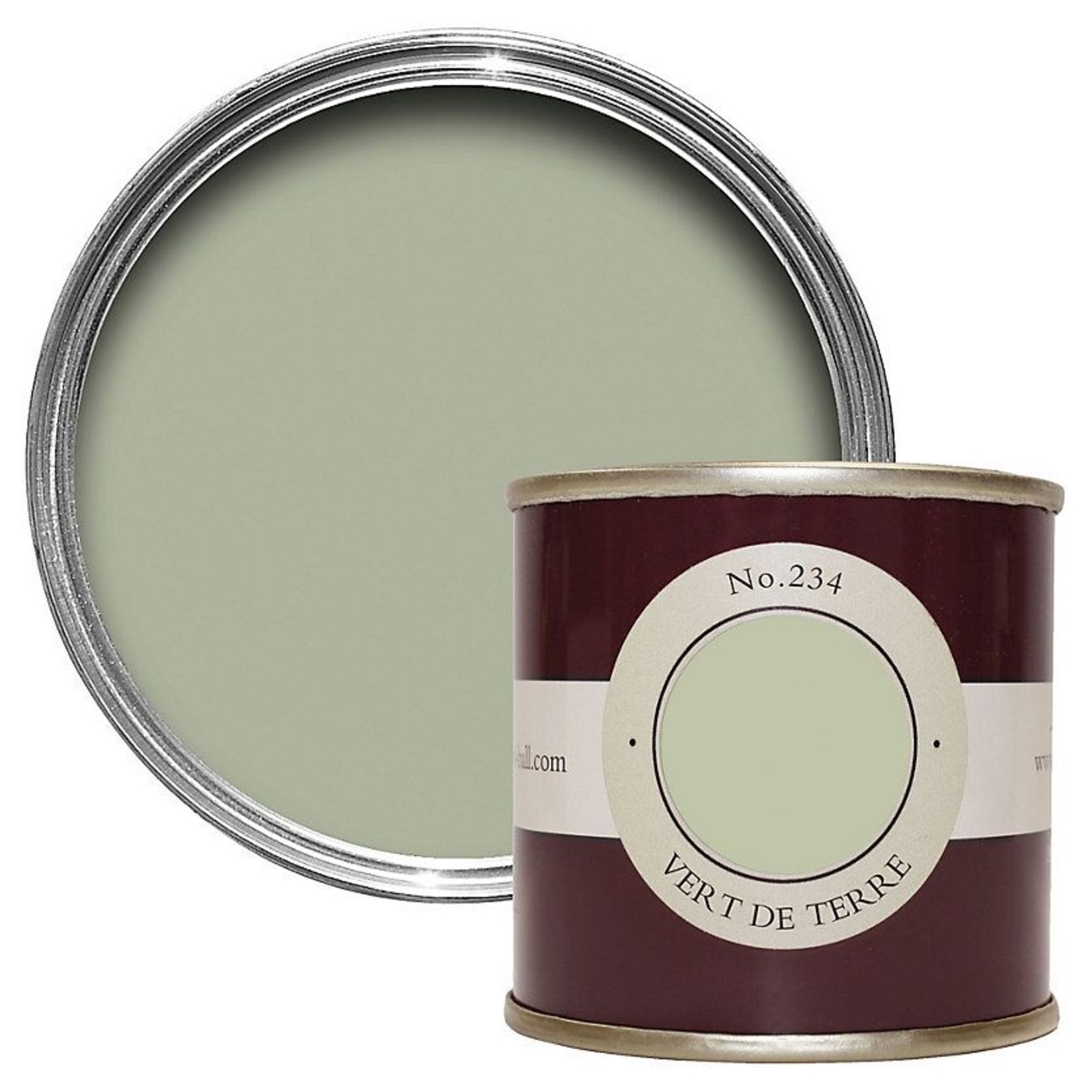 Farrow and Ball 100ml Sample Pot Vert de Terre No. 234