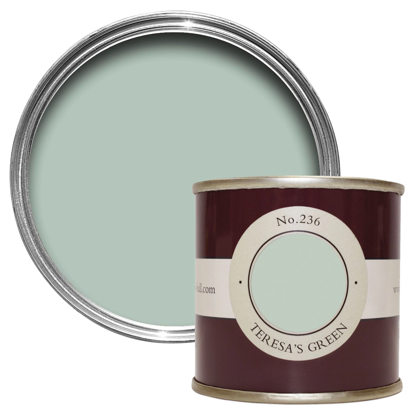 Farrow and Ball 100ml Sample Pot Teresa's Green No. 236