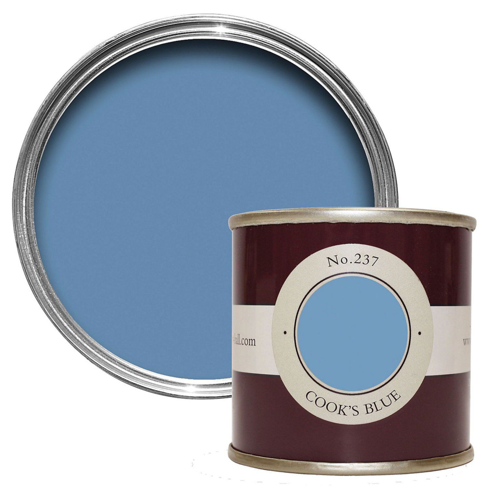 Farrow and Ball 100ml Sample Pot Cook's Blue No. 237