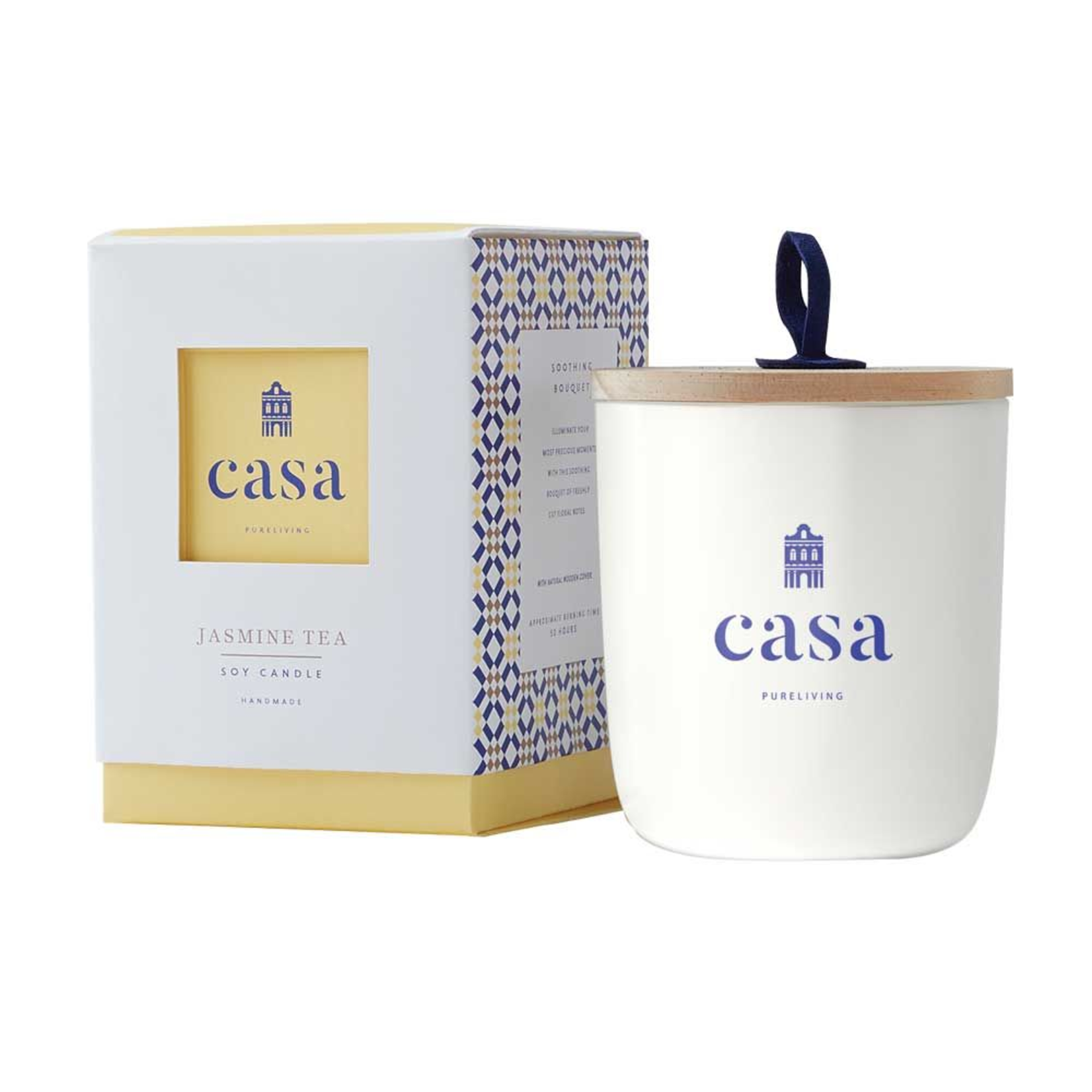 Aromasource Jasmine Tea Soy Candle 50 HR