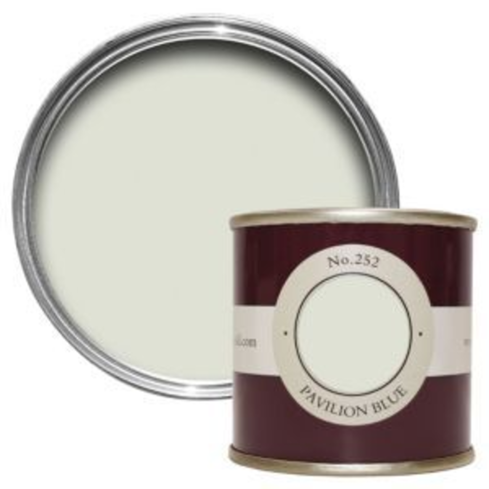 Farrow and Ball 100ml Sample Pot Pavilion Blue No. 252