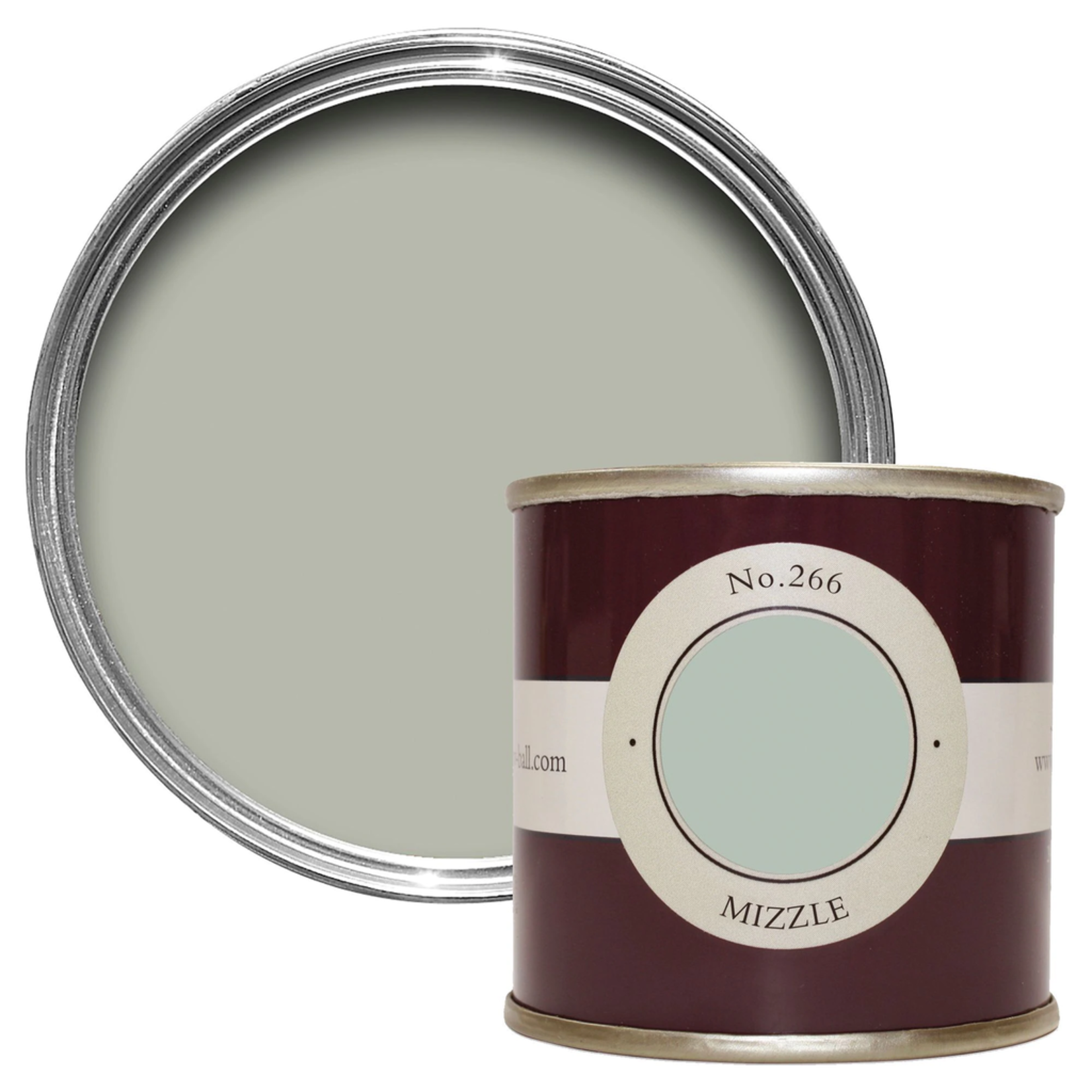 Farrow and Ball 100ml Sample Pot Mizzle No. 266