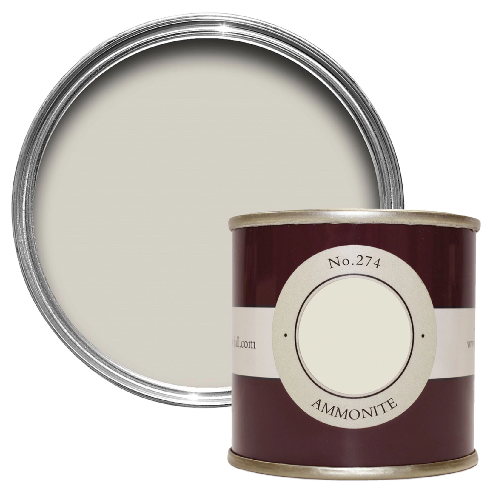 Farrow and Ball 100ml Sample Pot  Ammonite No 274