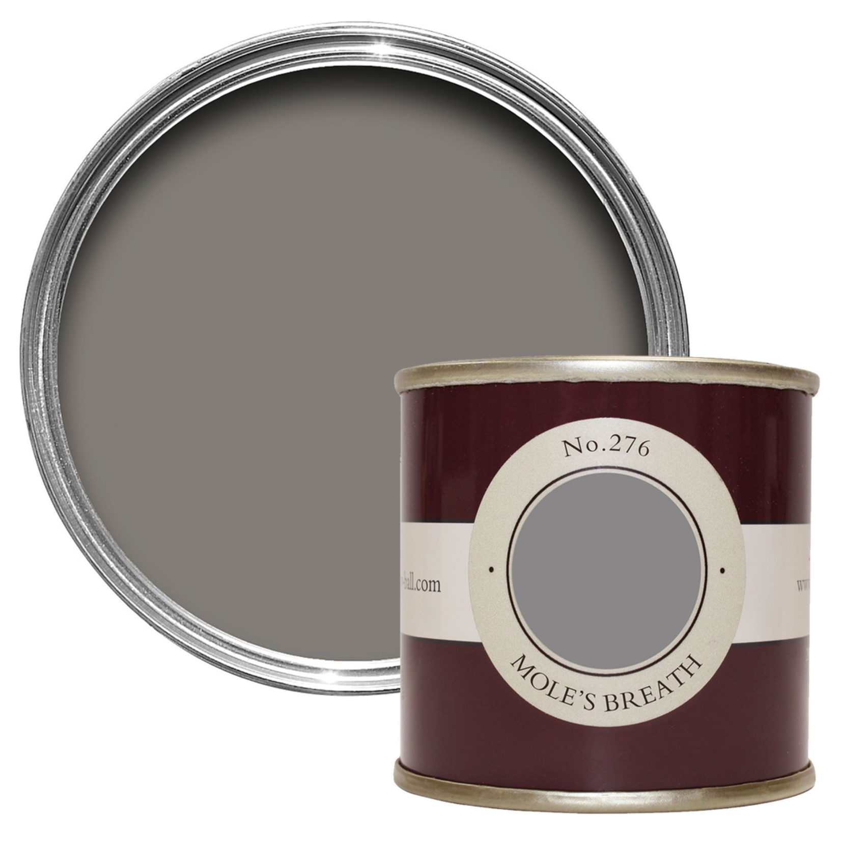 Farrow and Ball 100ml Sample Pot Mole's Breath No 276