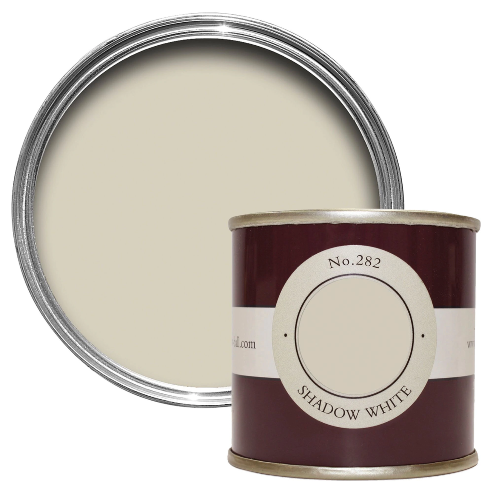 Farrow and Ball 100ml Sample Pot Shadow White No. 282