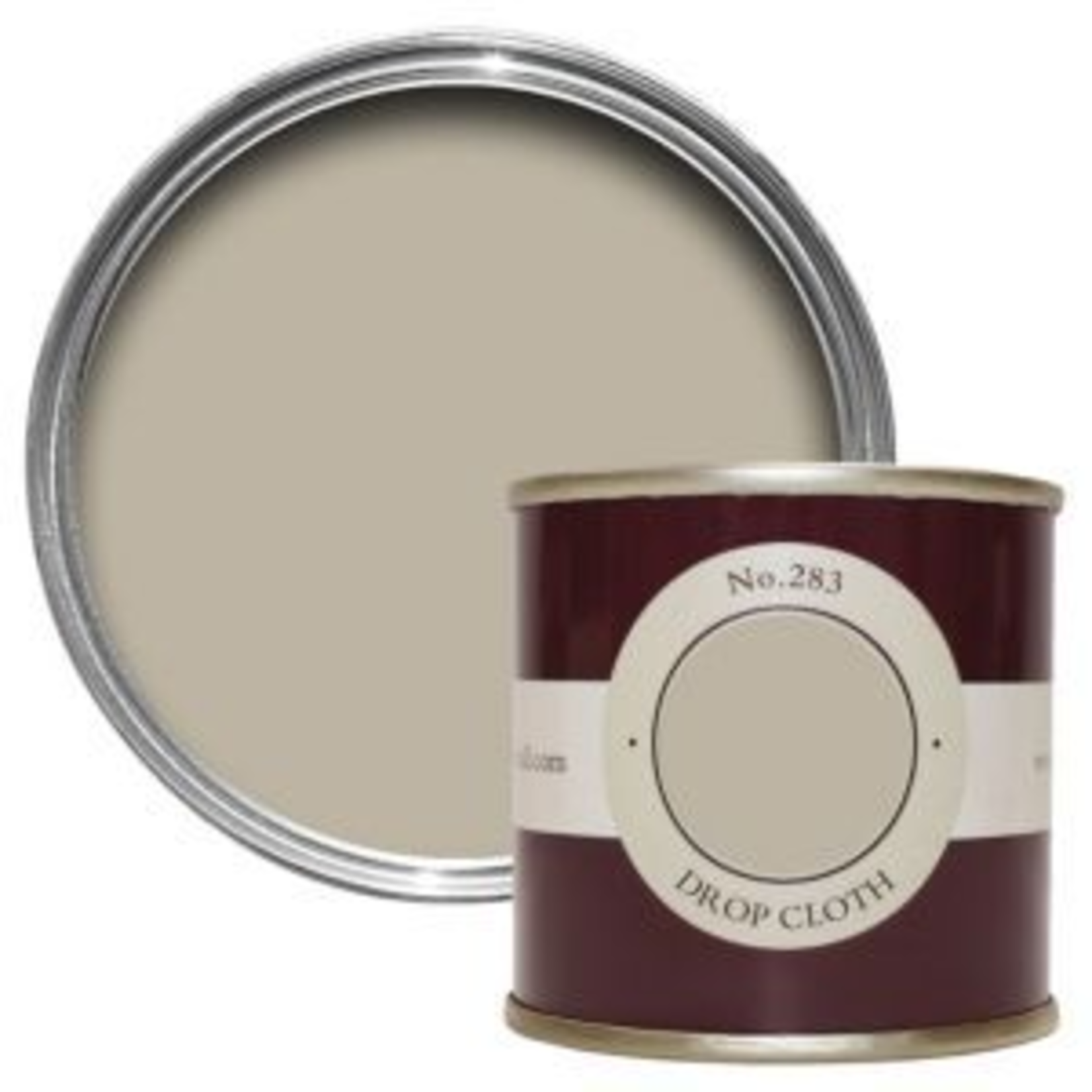 Farrow and Ball 100ml Sample Pot Drop Cloth No. 283