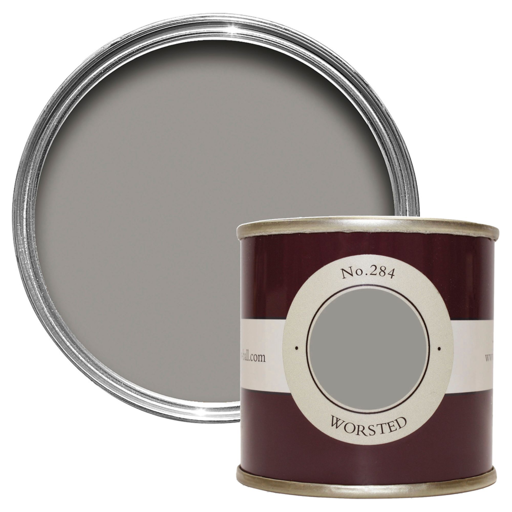 Farrow and Ball 100ml Sample Pot Worsted No. 284