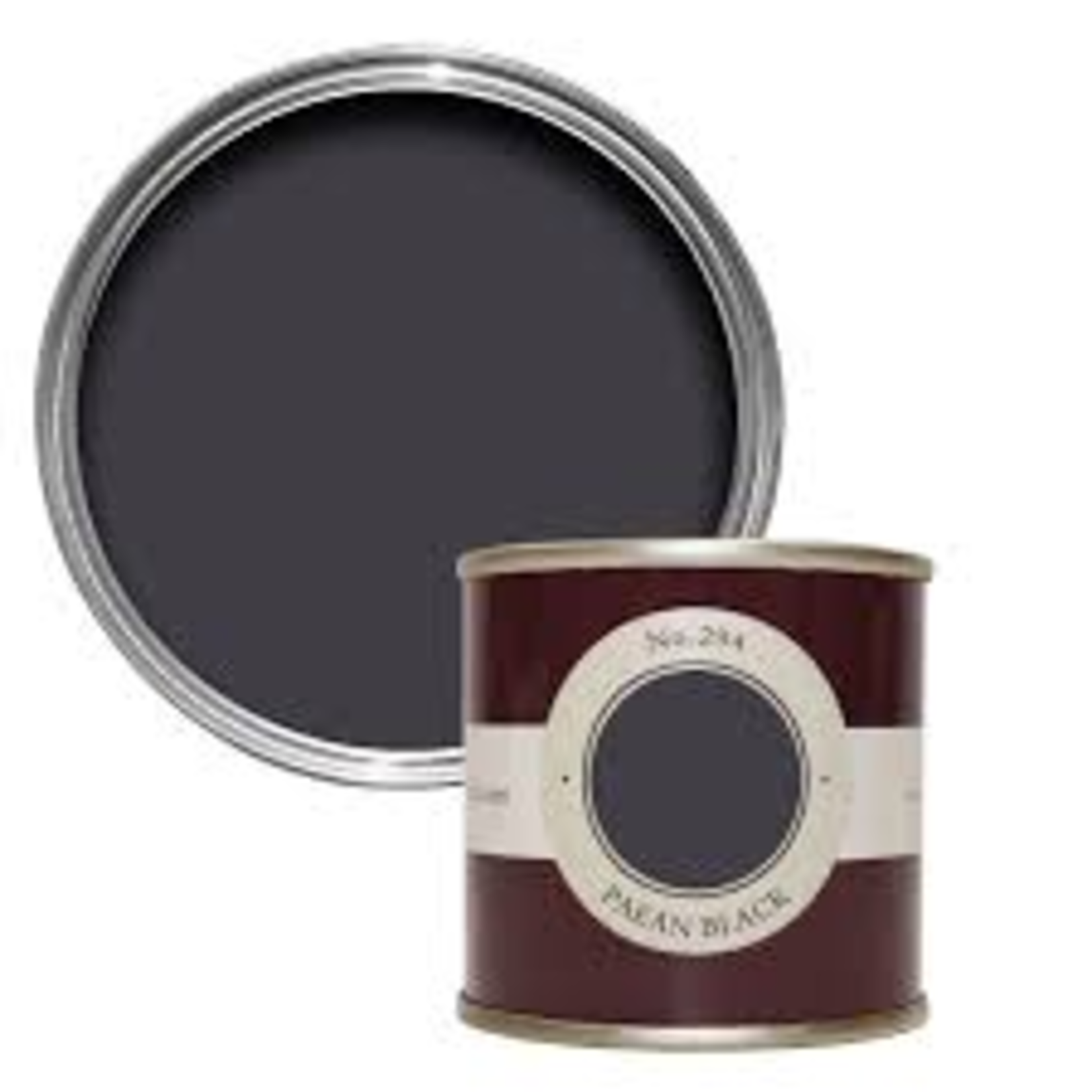 Farrow and Ball 100ml Sample Pot Paean Black No.294