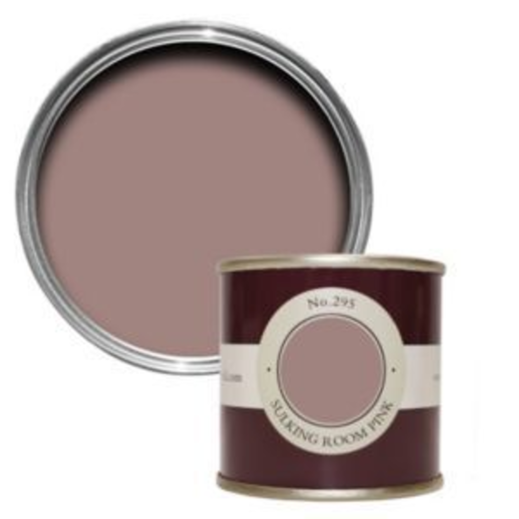 Farrow and Ball 100ml Sample Pot Sulking Room Pink No.295