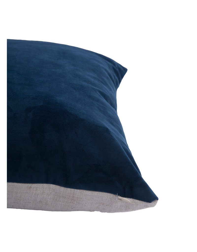 renwill Lapis Toss Cushion with Feather Filler 20X20