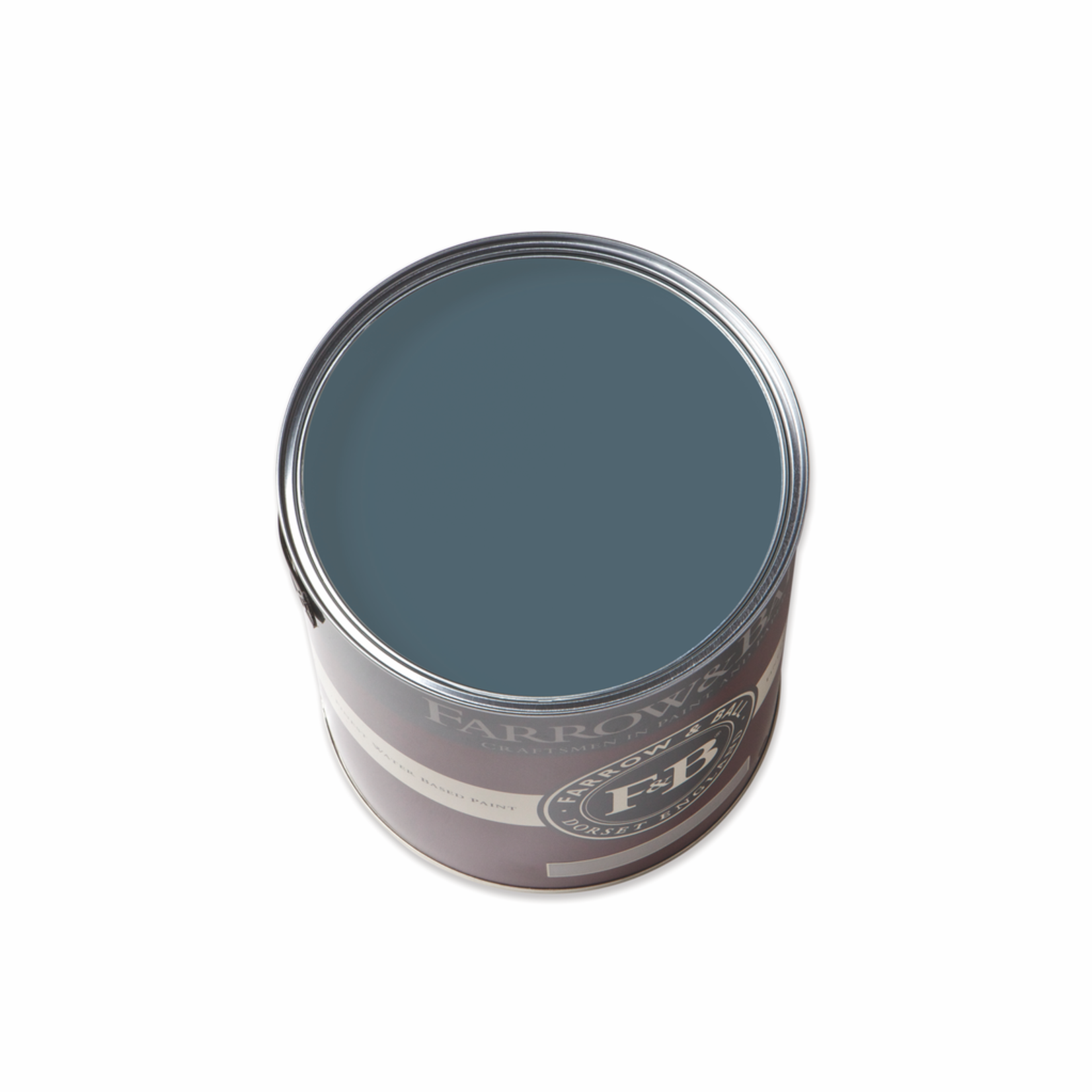 Farrow and Ball Gallon Modern Eggshell Stiffkey Blue No 281
