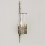 Global Views Spike Wall Sconce - Antique Nickel