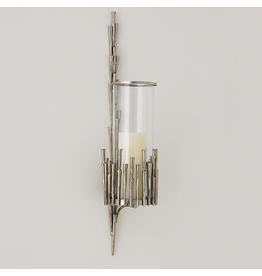 Global Views Spike Wall Sconce - Antique Nickel
