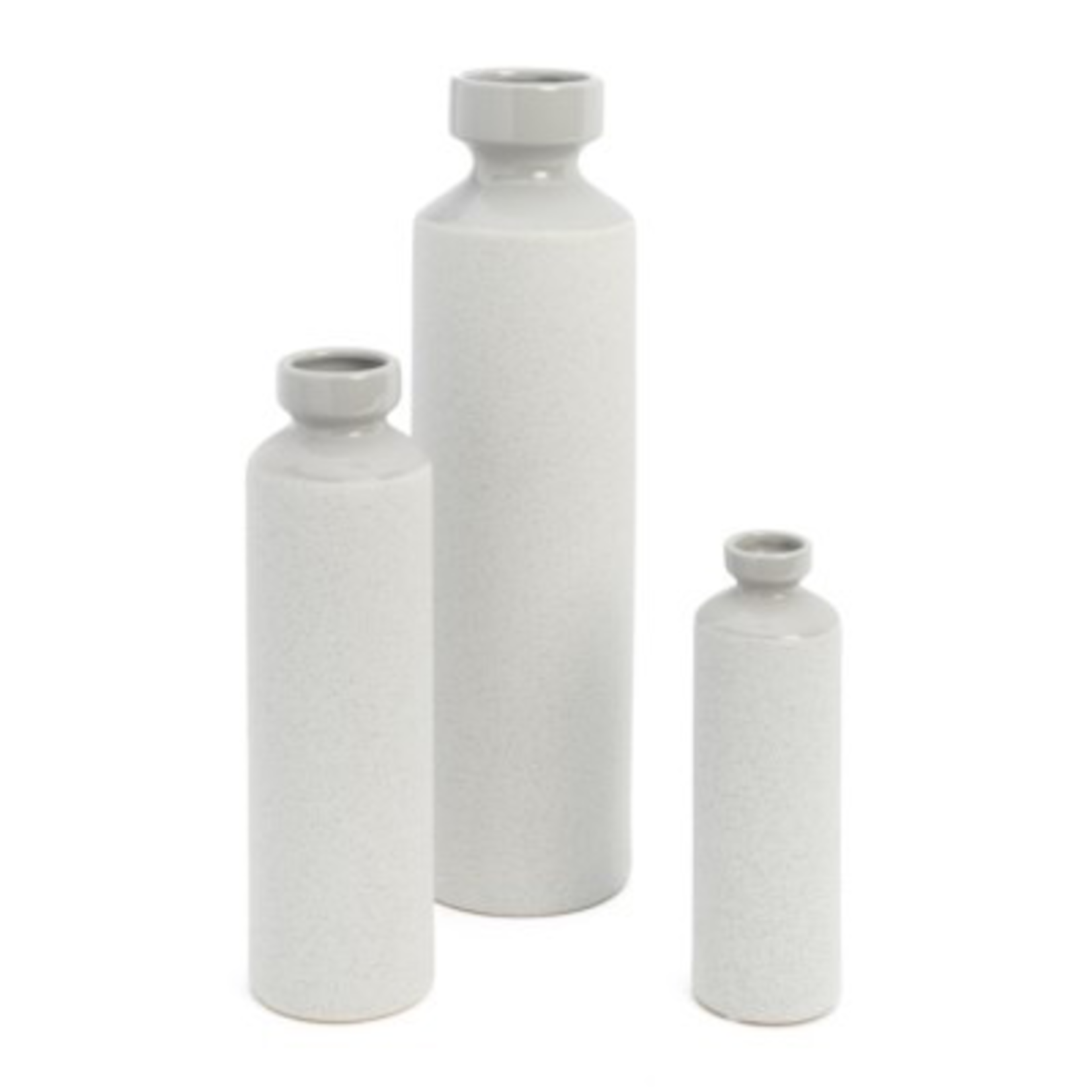 Bonavista Oretta Large Ceramic Vase Taupe