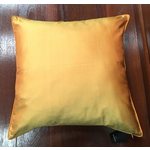 Gold Silk Cushion Cover 16x16