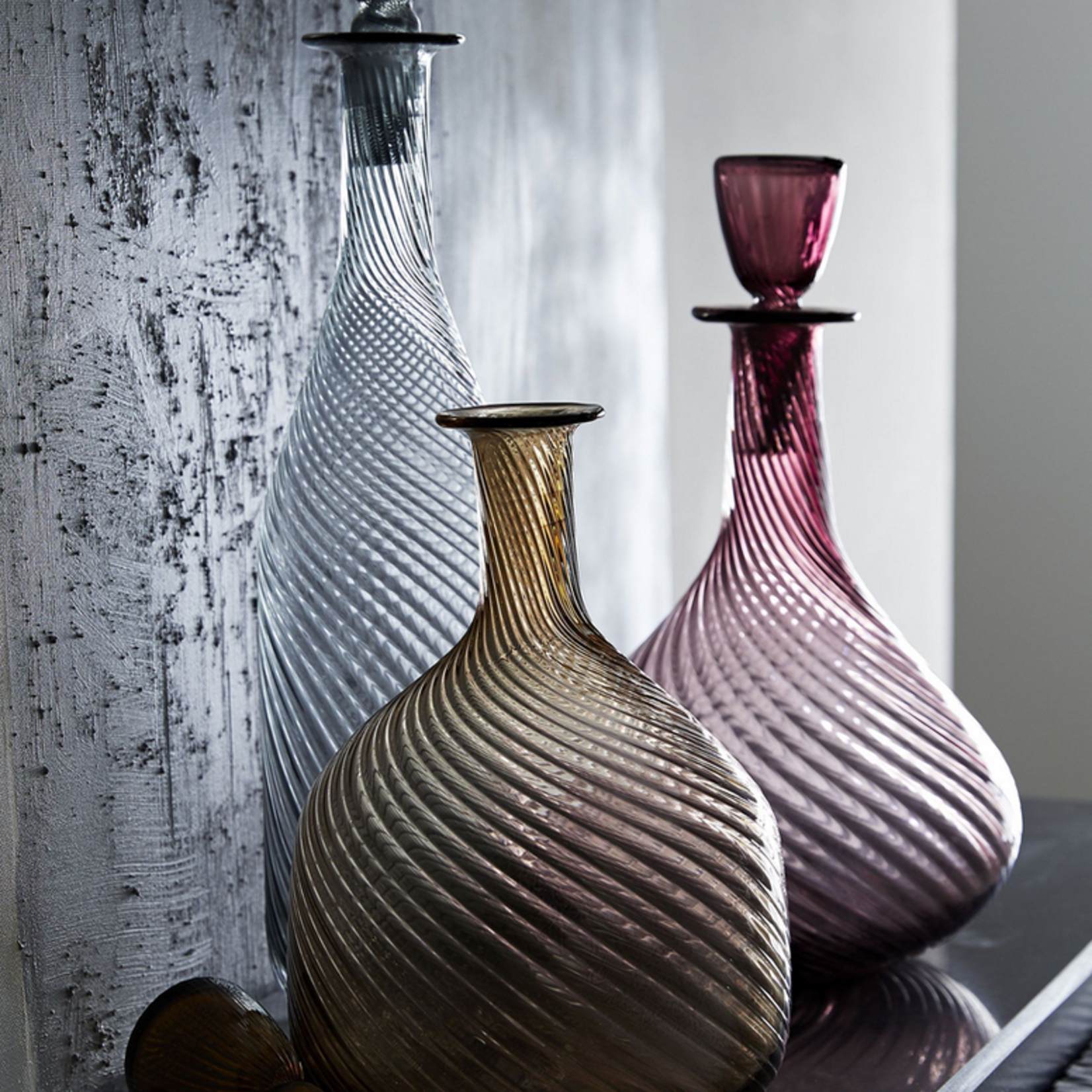 Arteriors Stella Decanters Amethyst