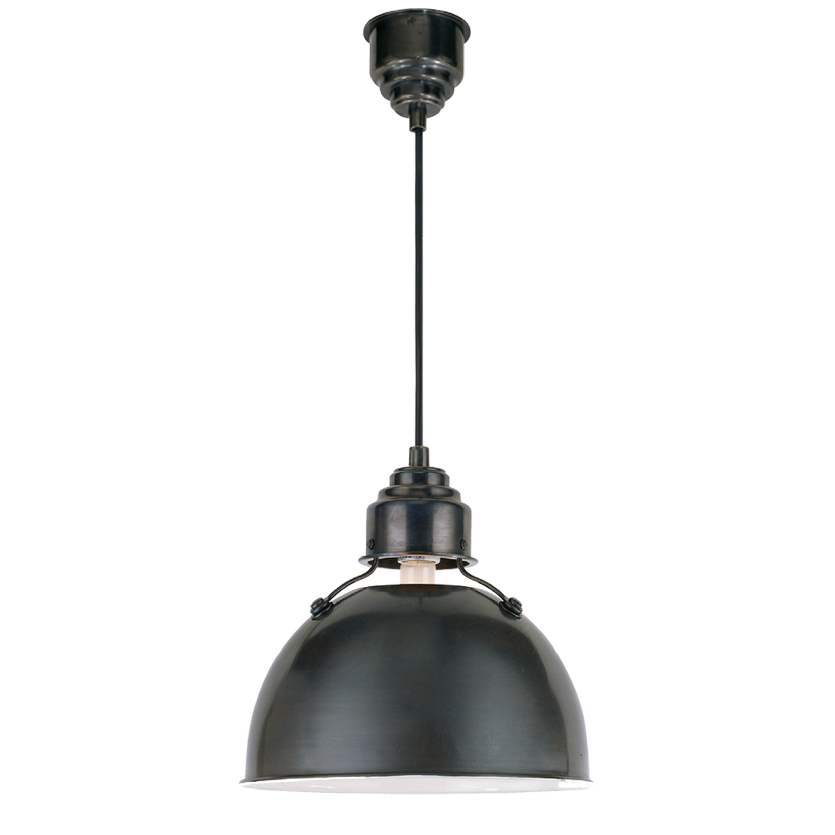Visual Comfort Eugene Large Pendant Light in Bronze