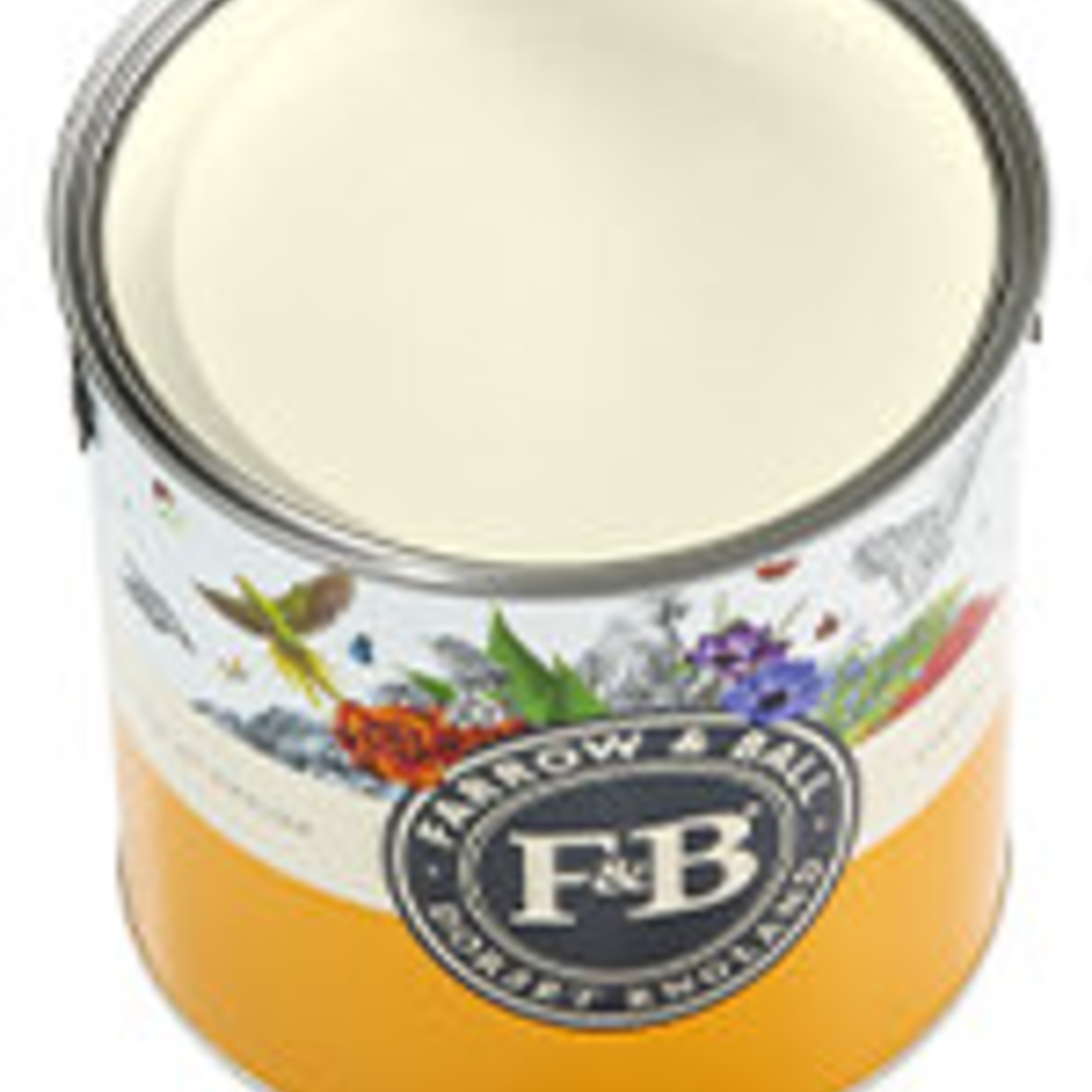 Farrow and Ball Gallon Modern Emulsion Snow White No.W1