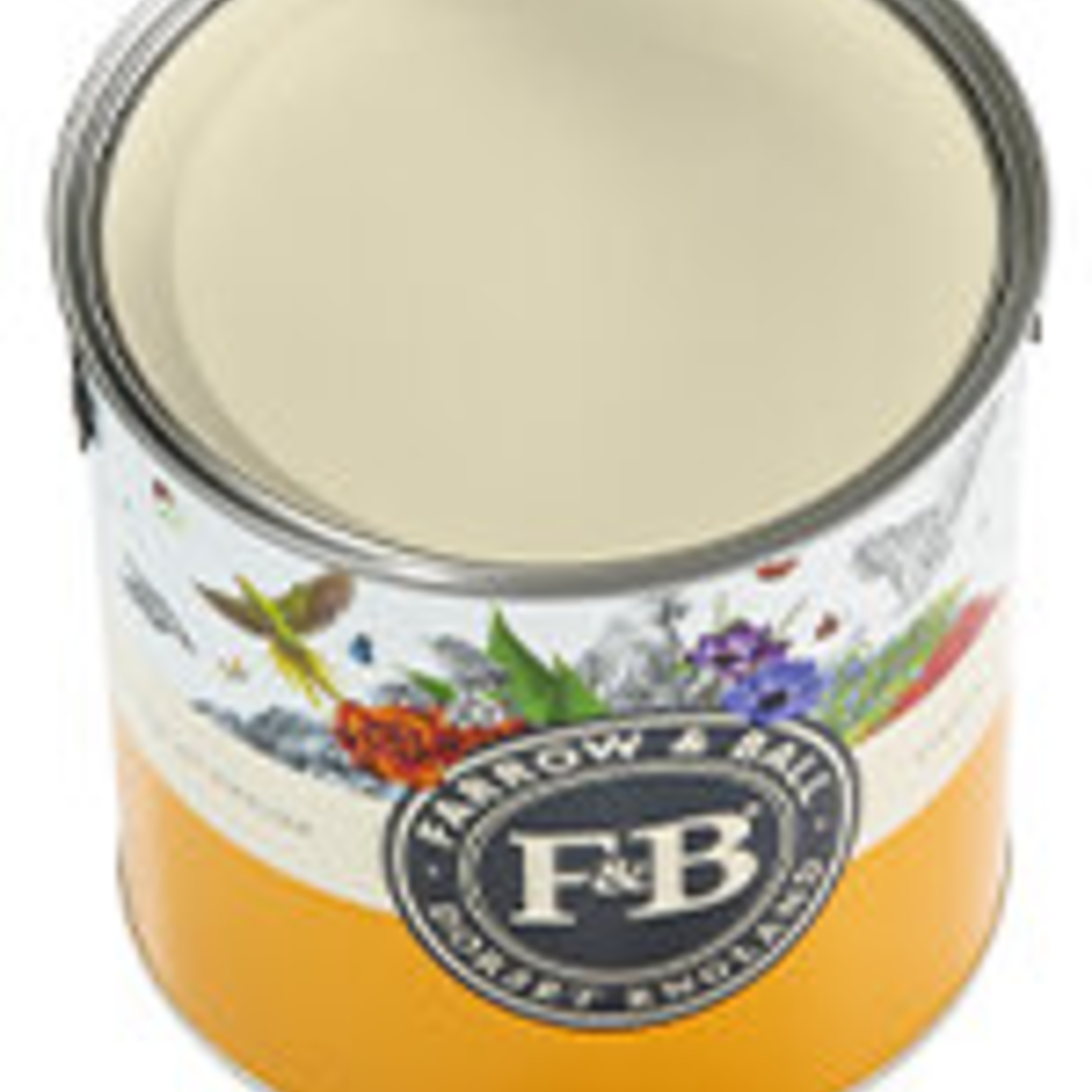 Farrow and Ball Gallon Modern Emulsion Skimmed milk White No.W7