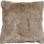 Tundra Hare Faux Fur Cushion 21x21