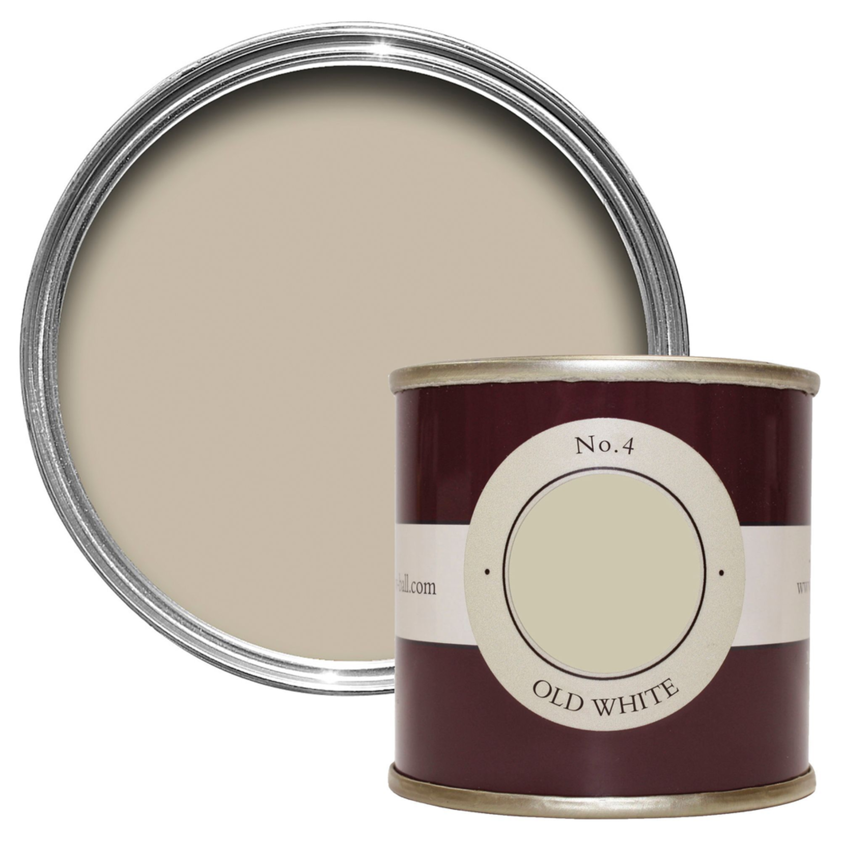 Farrow and Ball 100ml Sample Pot Old White No. 4