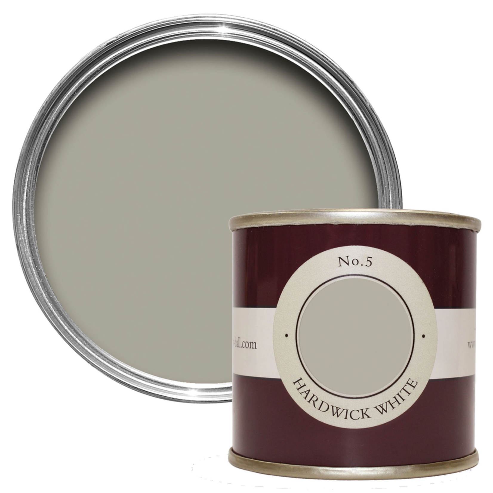 Farrow and Ball 100ml Sample Pot Hardwick White No. 5