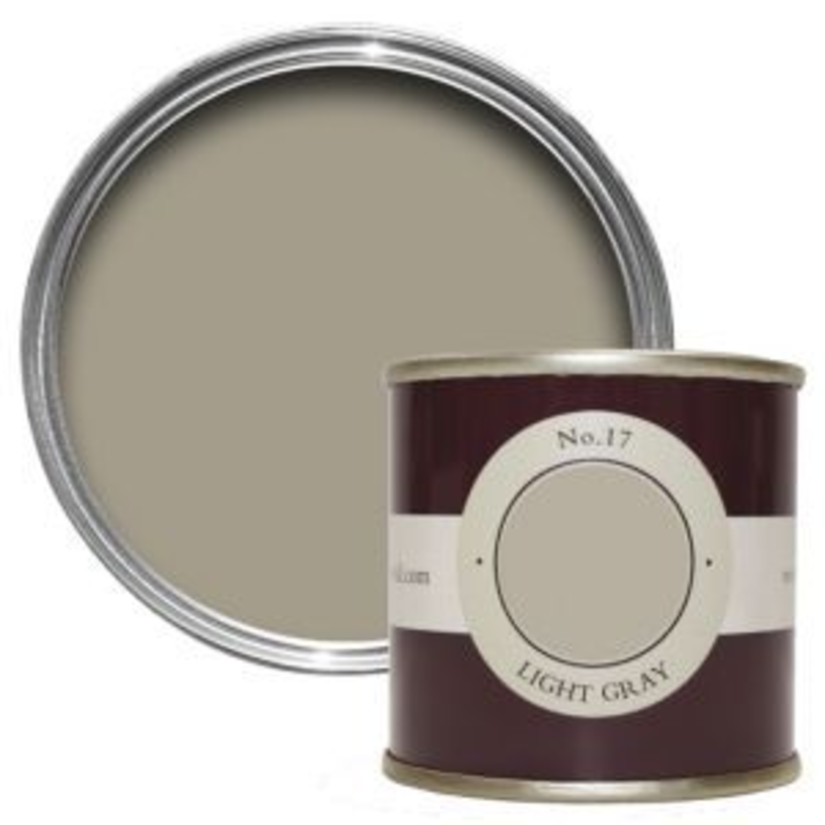 Farrow and Ball 100ml Sample Pot Light Gray No. 17