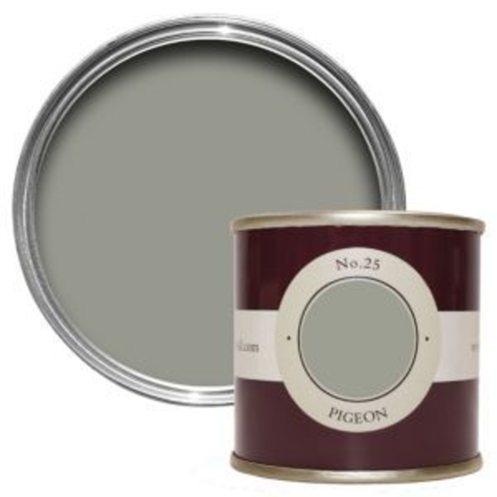 Farrow and Ball 100ml Sample Pot Pigeon No. 25