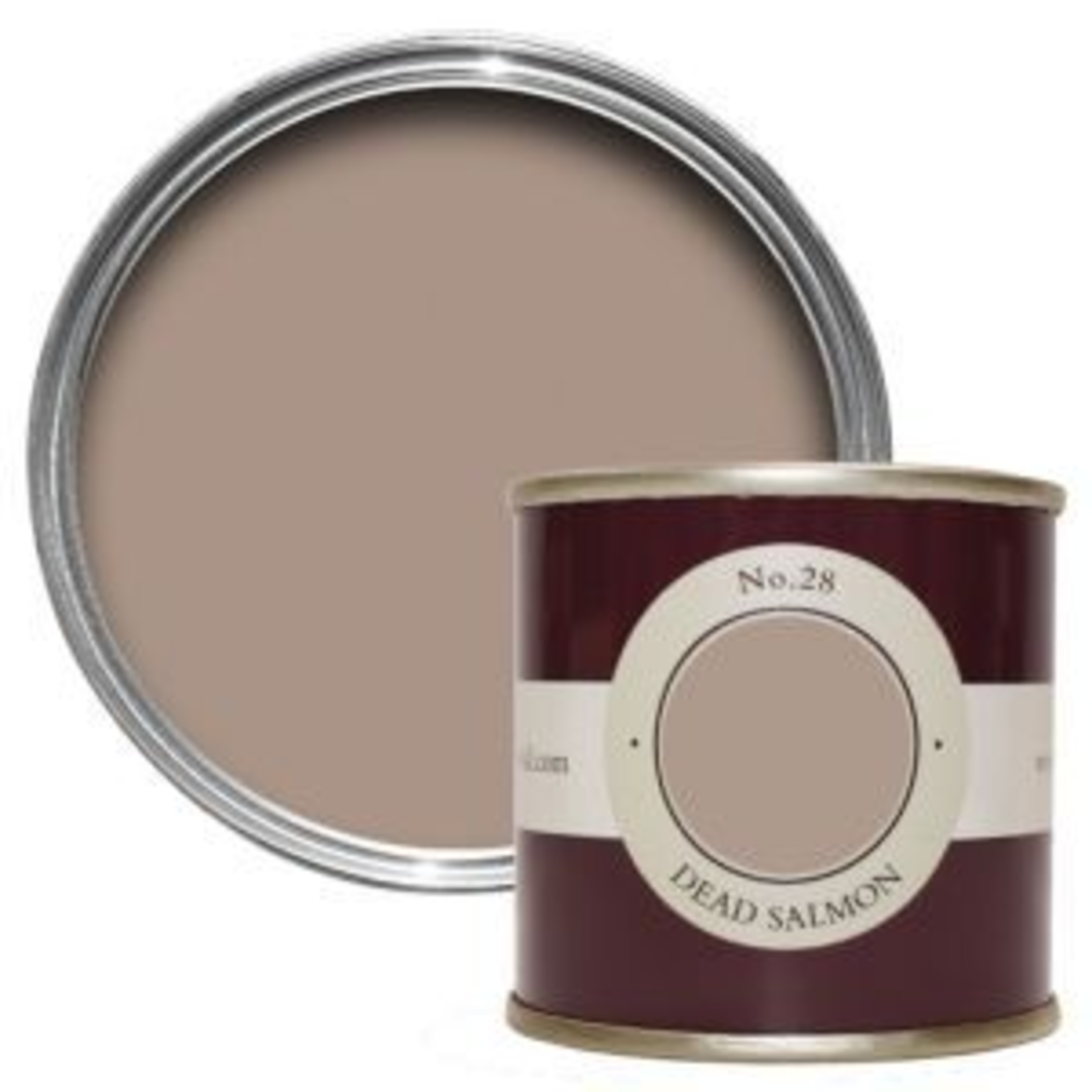 Farrow and Ball 100ml Sample Pot Dead Salmon No. 28