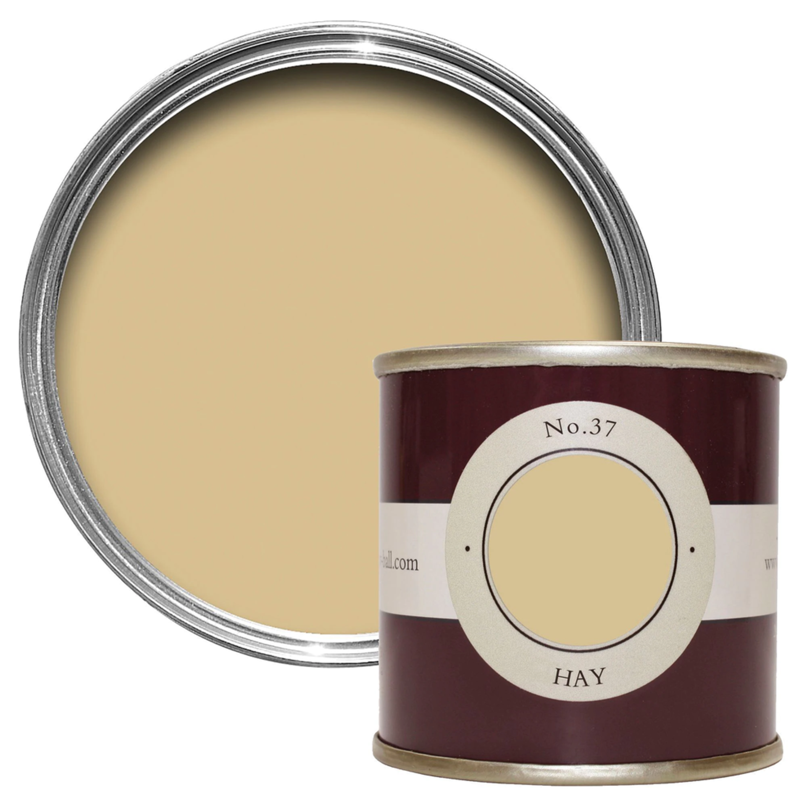 Farrow and Ball 100ml Sample Pot Hay No. 37