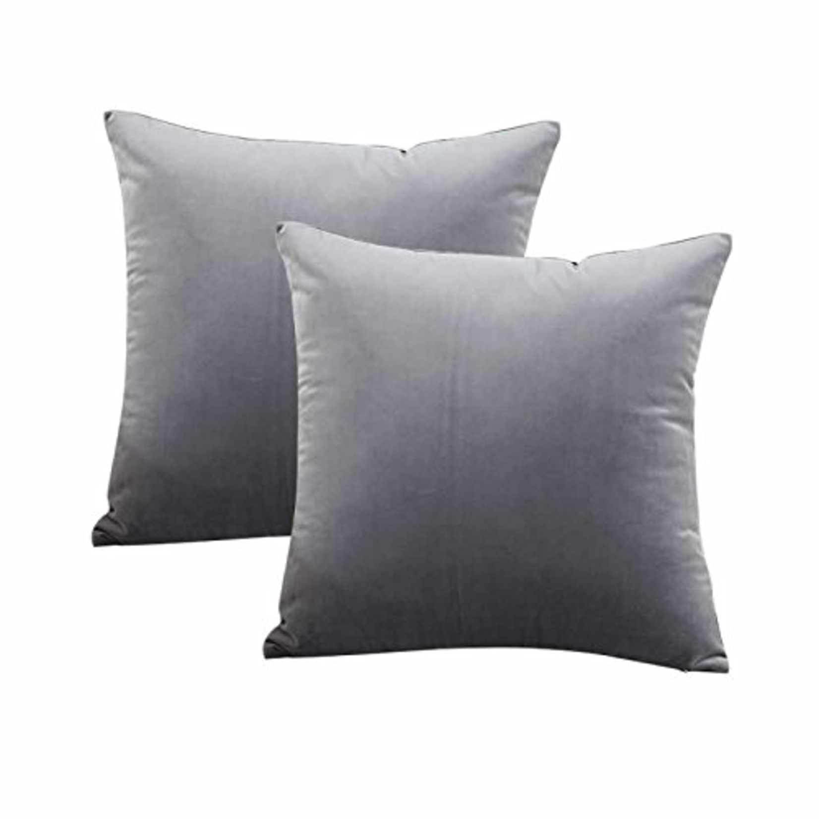 White Velvet Cushion Cover 20x20