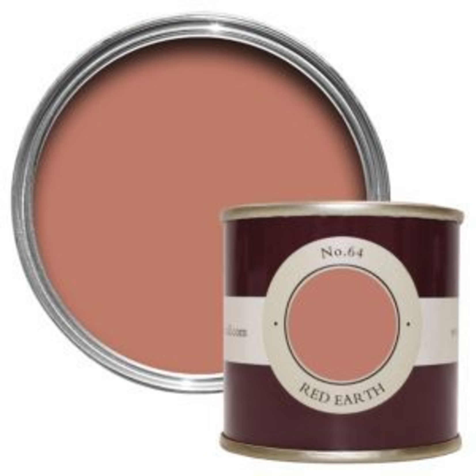 Farrow and Ball 100ml Sample Pot Red Earth No. 64