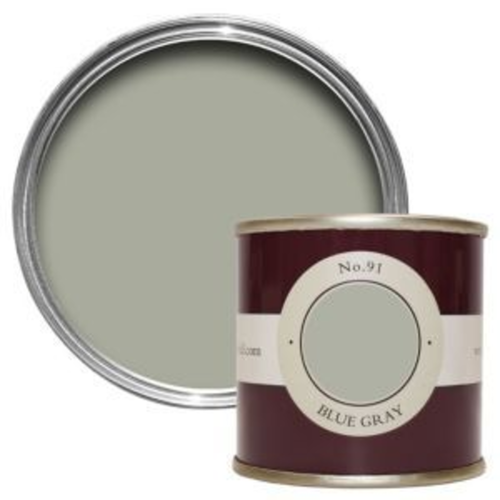 Farrow and Ball 100ml Sample Pot Blue Gray No. 91