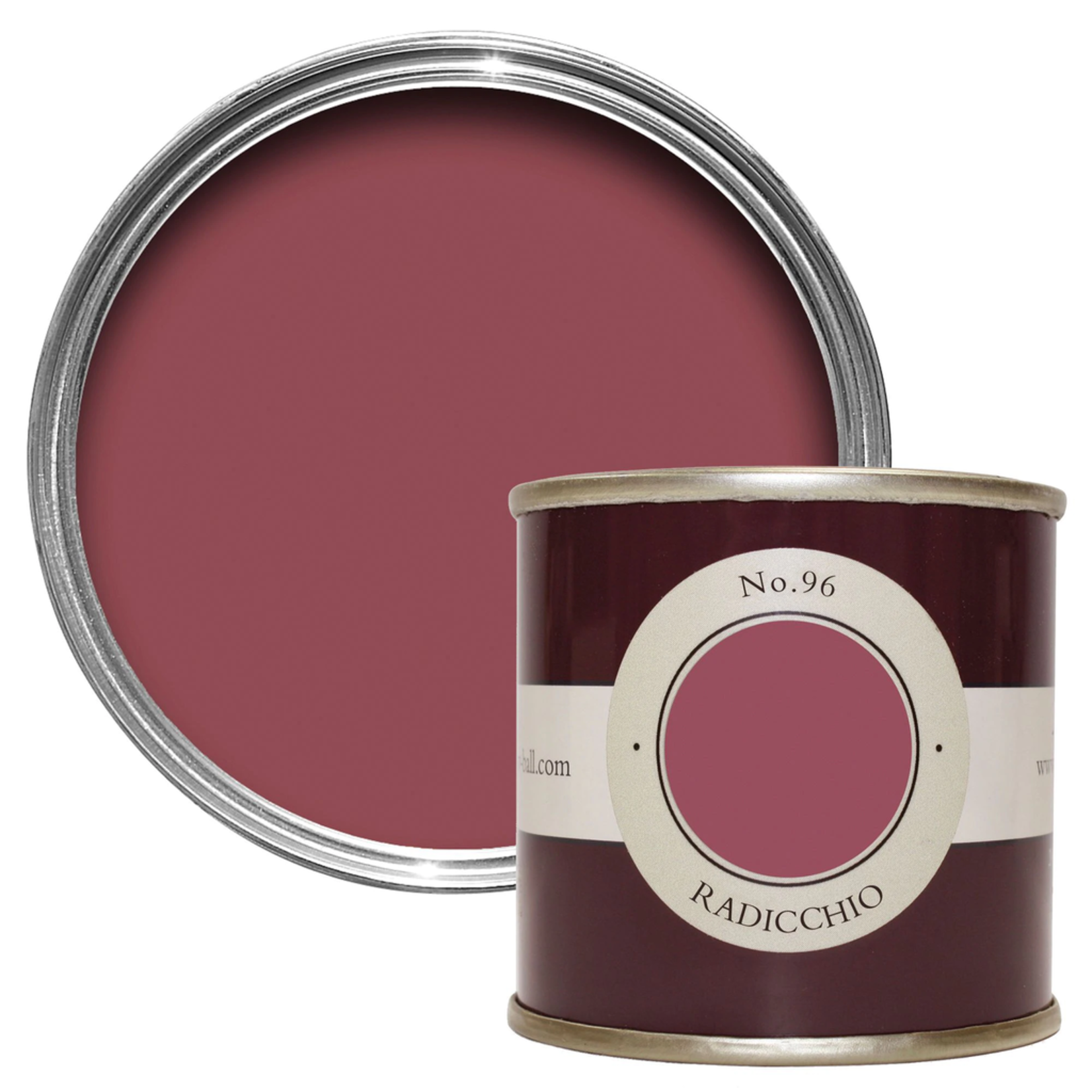 Farrow and Ball 100ml Sample Pot Radicchio No. 96