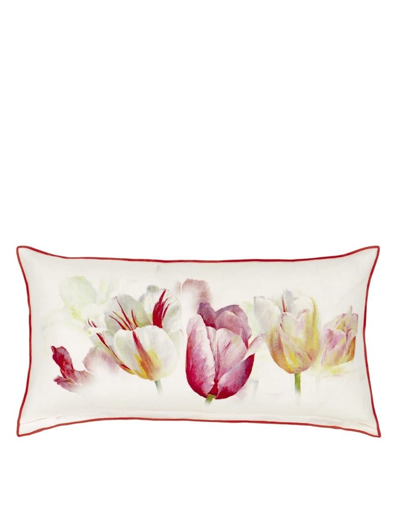 Designer's Guild Designer’s Guild Tulip Garden Azalea Cushion 24 x 12