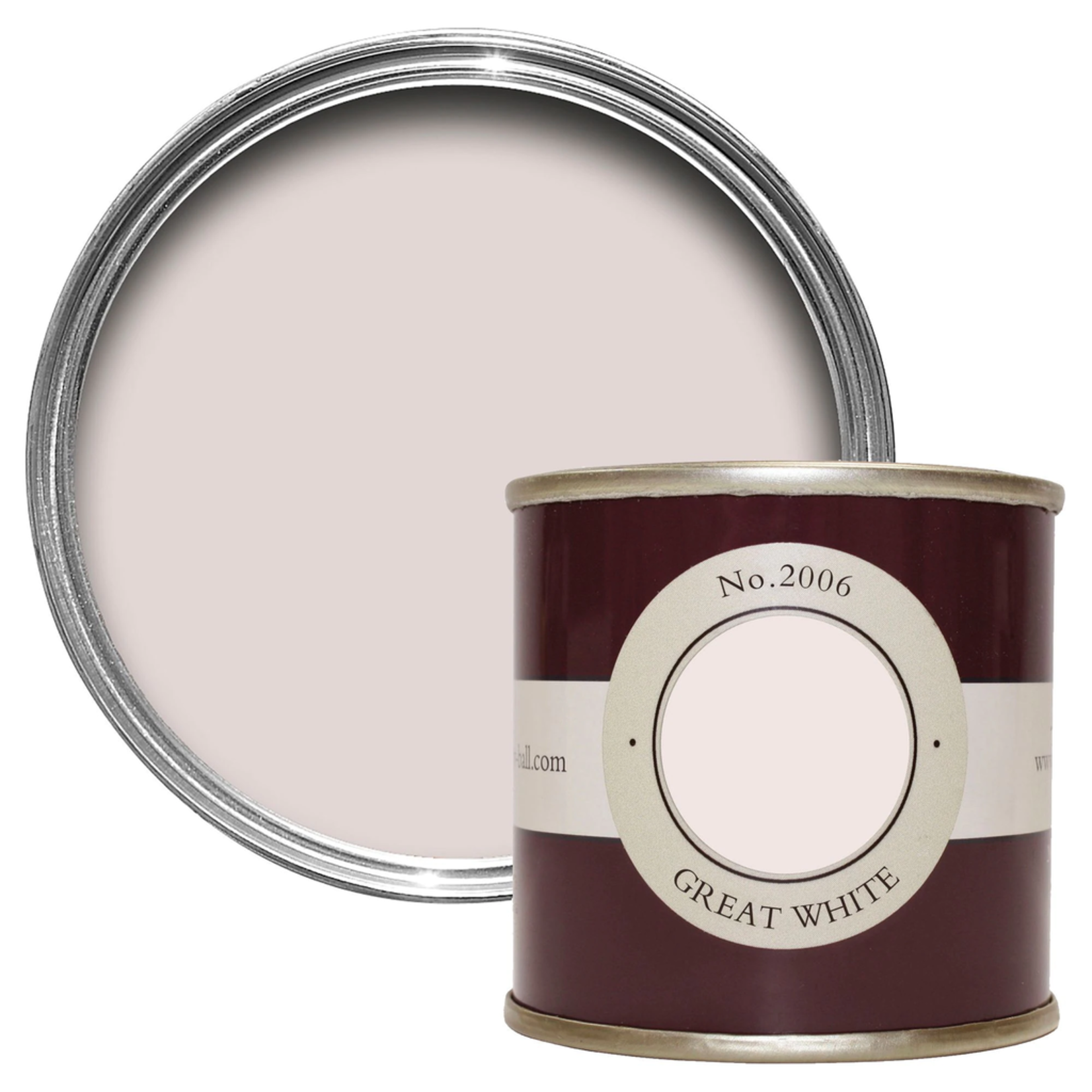 Farrow and Ball 100ml Sample Pot Great White No. 2006